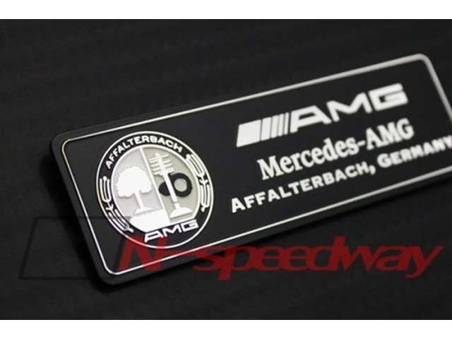 Mercedes Эмблема черная Affalterbach AMG