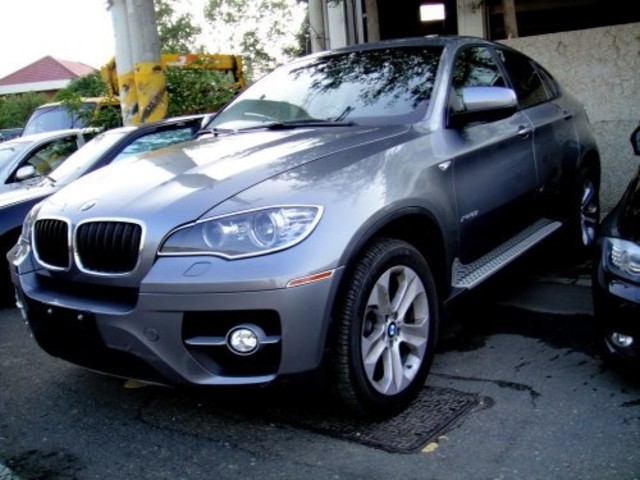 BMW E71 X6 Окантовка фар хром