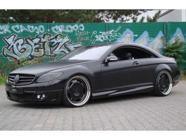 Mercedes W216  Пороги MEC Design