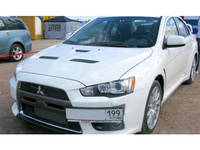 Бампер lancer x
