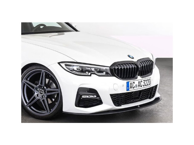 3 G20 M-Pack Спойлер переднего бампера AC Schnitzer, черный