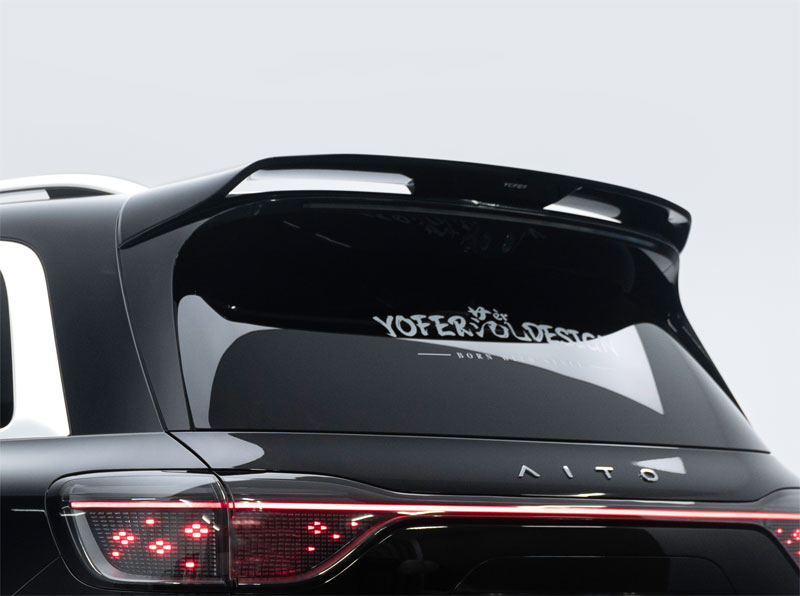 Yofer Emblems Тюнинг Aito M9 2023- Спойлер крашенный, 2024 2025 2026, Yofer Design ...