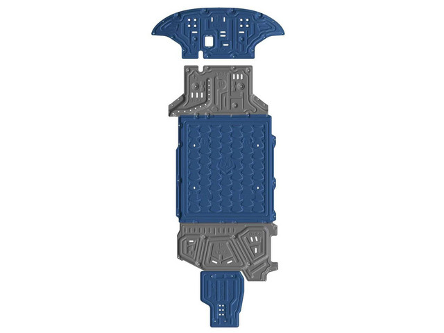 Voyah Taishan X8 2026- Защита днища, 2.5мм, алюминиево-магниевый сплав, 2027 2028
