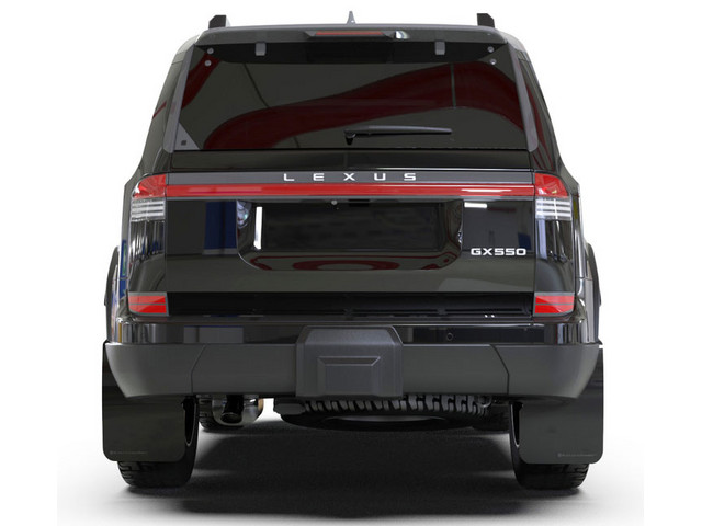 Lexus GX 2024- Брызговики Rally Armor, серая надпись