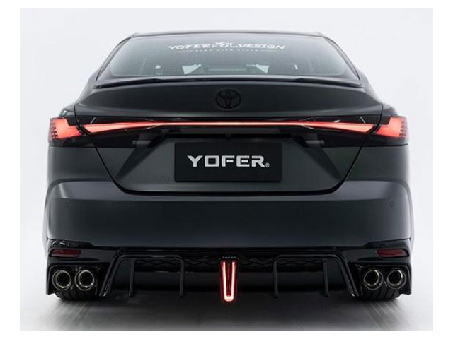 Camry V80 2024- Бампер передний и диффузор с насадками, Yofer Design, 2025 2026 2027 2028