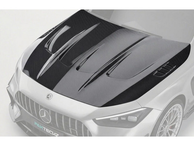 CLE C236 Coupe 2023- Капот карбоновый V2 Paktechz