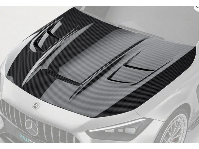 CLE C236 Coupe 2023- Капот карбоновый V1 Paktechz