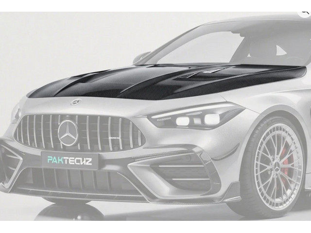 CLE C236 Coupe 2023- Капот карбоновый V1 Paktechz