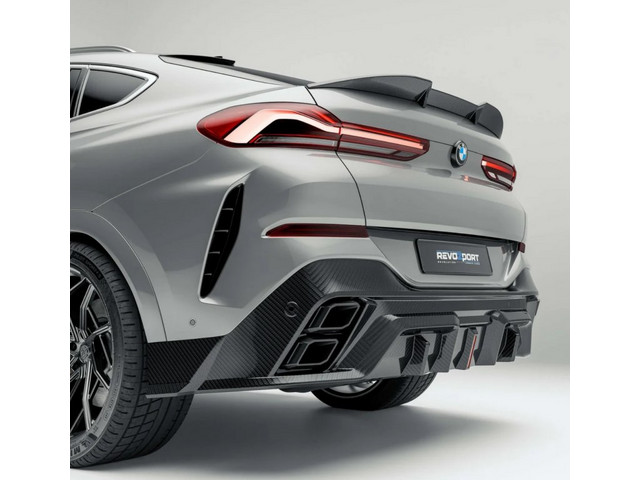 BMW X6 G06 Диффузор карбоновый REVOZPORT