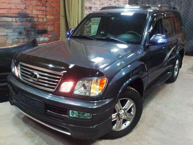 Lexus LX 470 Расширители арок узкие, стеклопластик