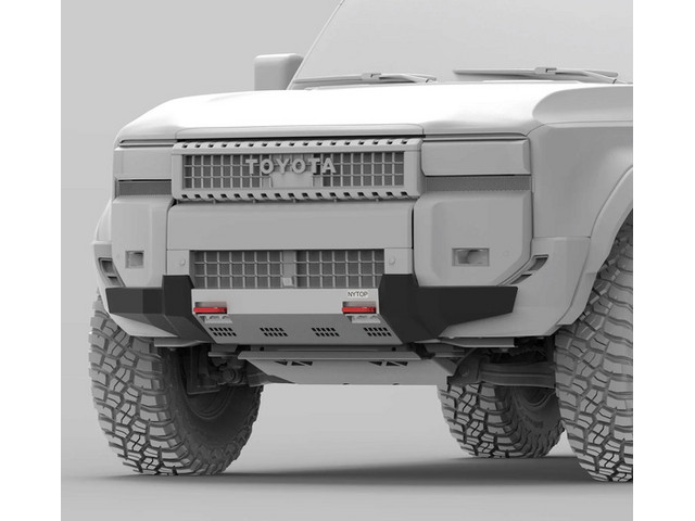 Prado 250 2024- Бампер сталь нижняя часть, NYTOP