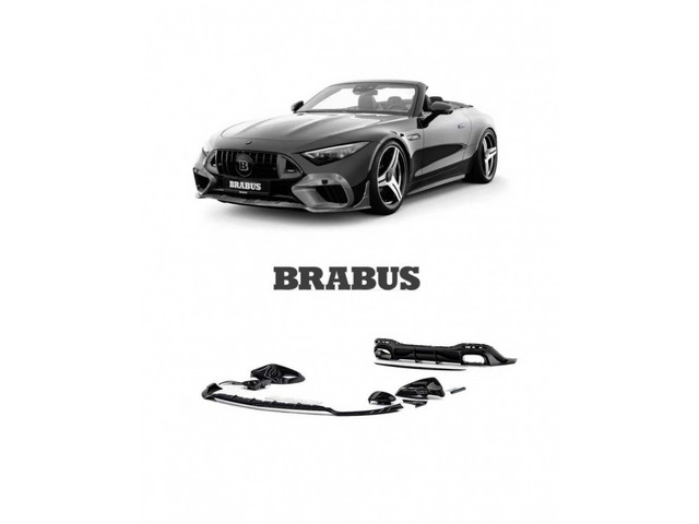 R232 SL 63 Карбоновые детали в стиле Brabus