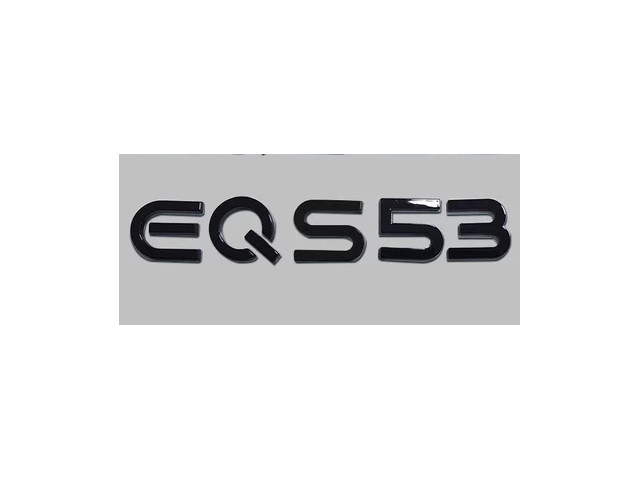 Эмблема EQS53 черная