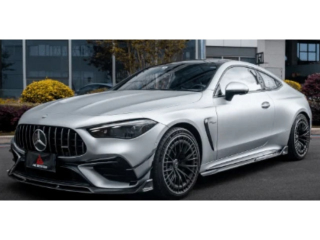 CLE C236 Coupe 53 AMG Сплиттеры порогов карбоновые AE Design