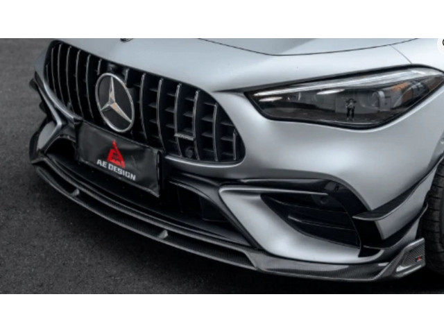 CLE C236 Coupe 53 AMG Сплиттер передний карбоновый AE Design