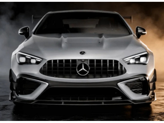 CLE C236 Coupe 53 AMG Сплиттер передний карбоновый AE Design