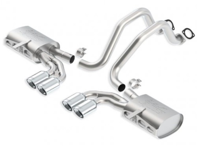 Chevrolet Corvette C5 97-04 Borla ATAK® part # 140428 Глушитель Б/У