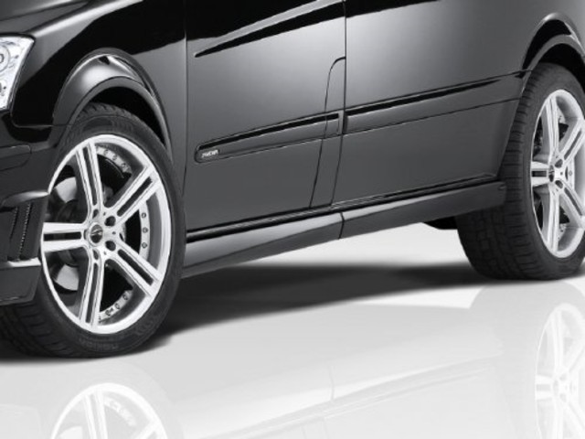 Mercedes Viano Комплект порогов Piecha design