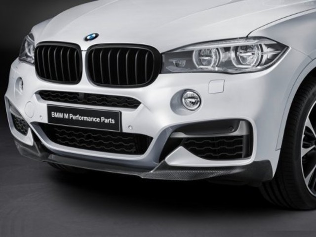 BMW X6 F16 Накладка M Performance переднего бампера, карбон, оригинал
