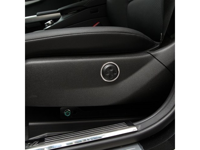 Mercedes X204 GLK Окантовка регулятора сиденья, алюминий