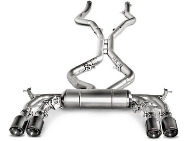 BMW X6 F86 Выхлопная система Akrapovic Evolution, оригинал