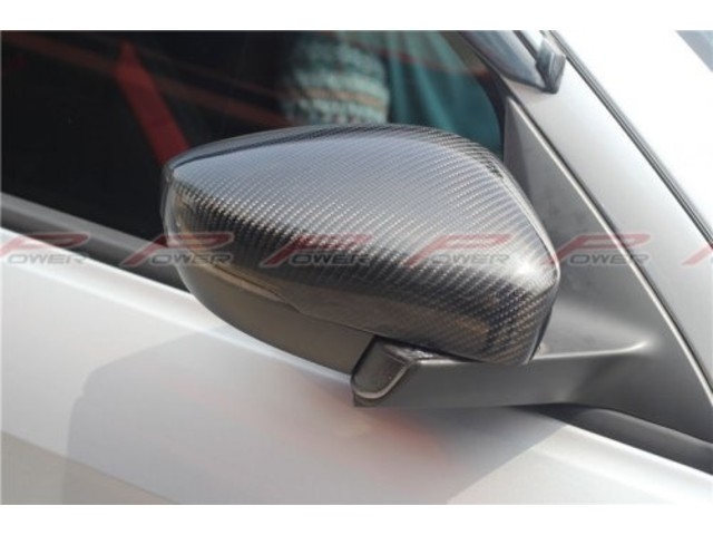 VW Polo Sedan Крышки зеркал, карбон 